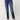 Distressed Double Cuffed Stretch Mom Jeans