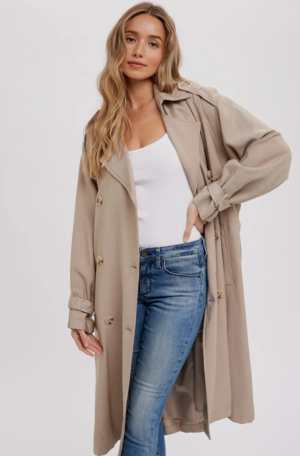 Boyfriend trench shop