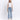 HIGH RISE CUFFED SLIM WIDE JEANS