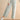 Daisy Embroidered Wide Leg Denin