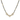 Short Gold Link Necklace with Beaded Chain