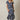 V-NECK AND BACK MAXI DRESS