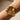 AMBER CABOCHON CUFF BRACELET
