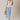 LACE TRIM SATIN MIDI SKIRT