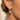 DAINTY HUGGIE HOOPS WITH CZ DROP