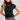MOCK NECK SHORT SLEEVED KNIT SWEATER