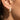 CZ DOME HUGGIE EARRINGS