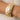 HAMMERED CURVED BANGLE