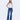HIGH RISE TROUSER HEM VINTAGE FLARE JEANS
