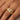 RIBBED DOMED CZ RING