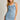 SEAMED DENIM MINI DRESS