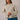 CREW NECK SWEATER WITH BUTTON CUFF