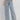 FLORAL WIDE LEG DENIM JEANS | HIGH WAIST VINTAGE STYLE