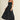 LINEN RIBBON  EMBROIDERED MIDI DRESS