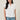HENLEY NECK CAP SLEEVE BLOUSE
