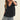 V-NECK RUFFLE POPLIN BLOUSE