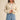 EYELET TWILL CROPPED JACKET